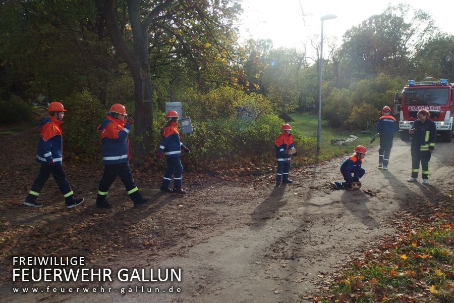 Berufsfeuerwehr-Wochenende unserer Jugendfeuerwehr